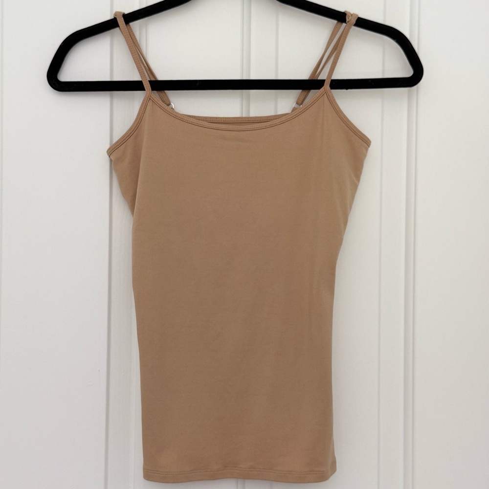 White House Black Market NWOT Tan Spaghetti Strap Women's camisole